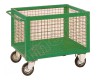 conteneur grillagés sur roues